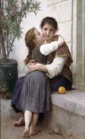 Bouguereau, William-Adolphe - A Little Coaxing